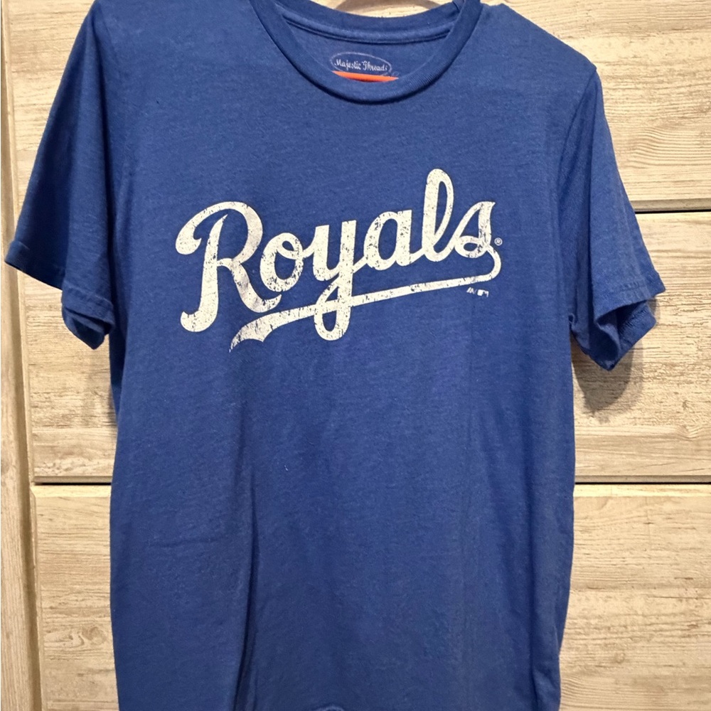 Majestic Blue Royals Short Sleeve Tee